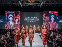 Karya Kreatif Sumut hadirkan. lomba fashion tampilkan etnik Sumatera