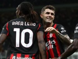 Hasil Coppa Italia – AC Milan Hajar Bari, Rafael Leao Cetak Gol tapi Ditarik Keluar