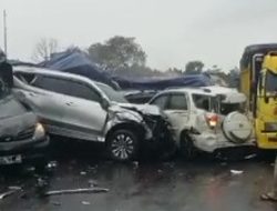Kecelakaan Beruntun di Tol Pluit Diduga karena Rem Blong