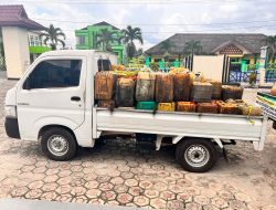 Pikap Angkut Solar Bersubsidi Sebanyak 2,7 Ton Ditangkap