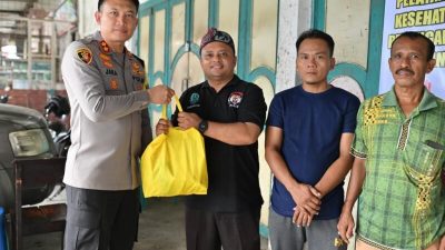Kapolres Pidie Salurkan Bantuan