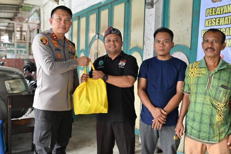 Kapolres Pidie Salurkan Bantuan