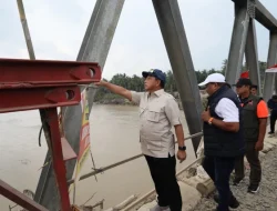 Mendagri Tinjau Infrastruktur Jembatan Terdampak Bencana di Bireuen