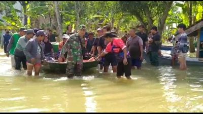 Banjir Rendam Pati Jenazah
