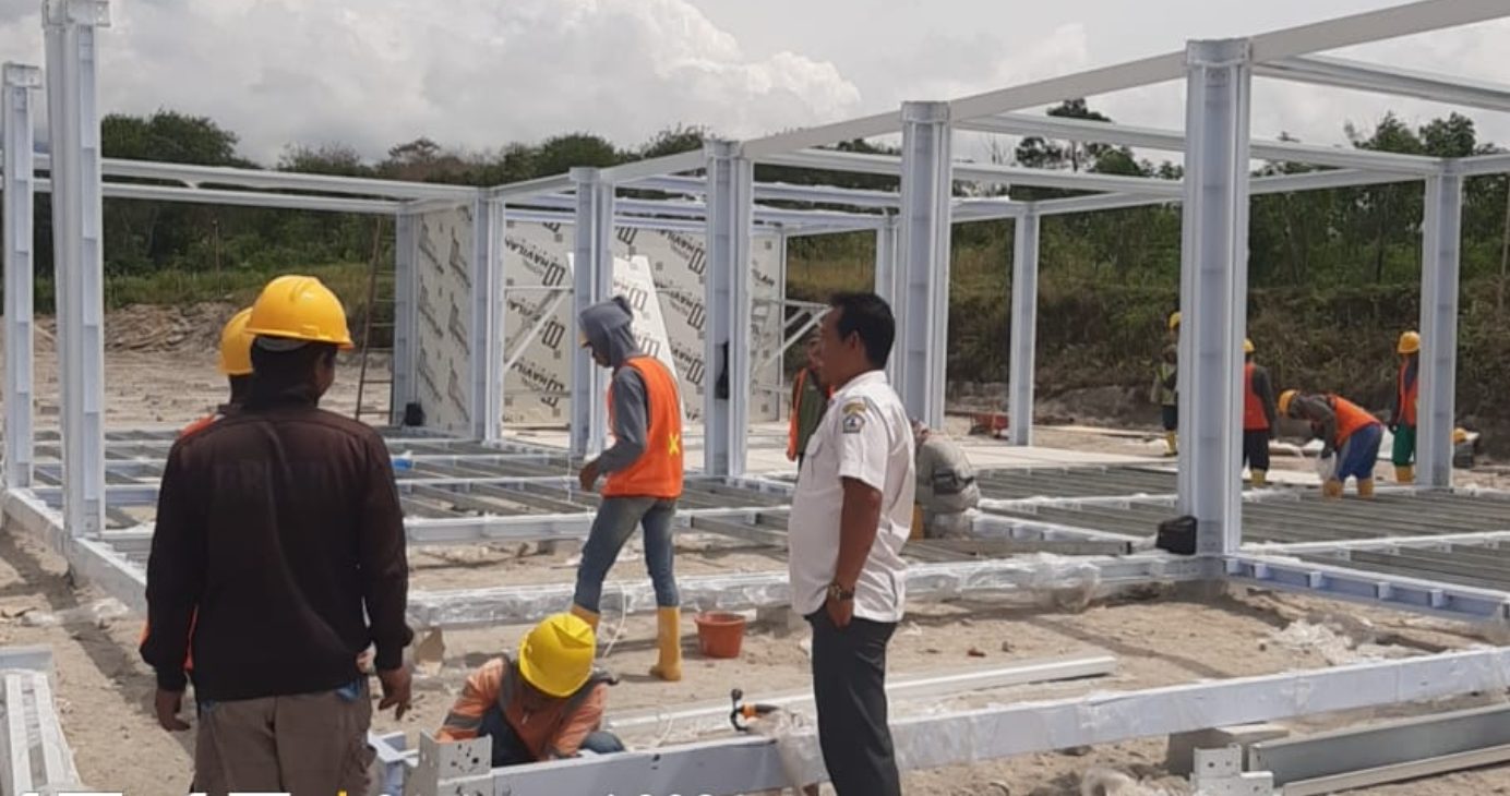 Pembangunan 204 Unit Huntara