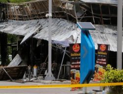 Rentetan Bom Meledak di 11 Pom Bensin Thailand dalam 40 Menit