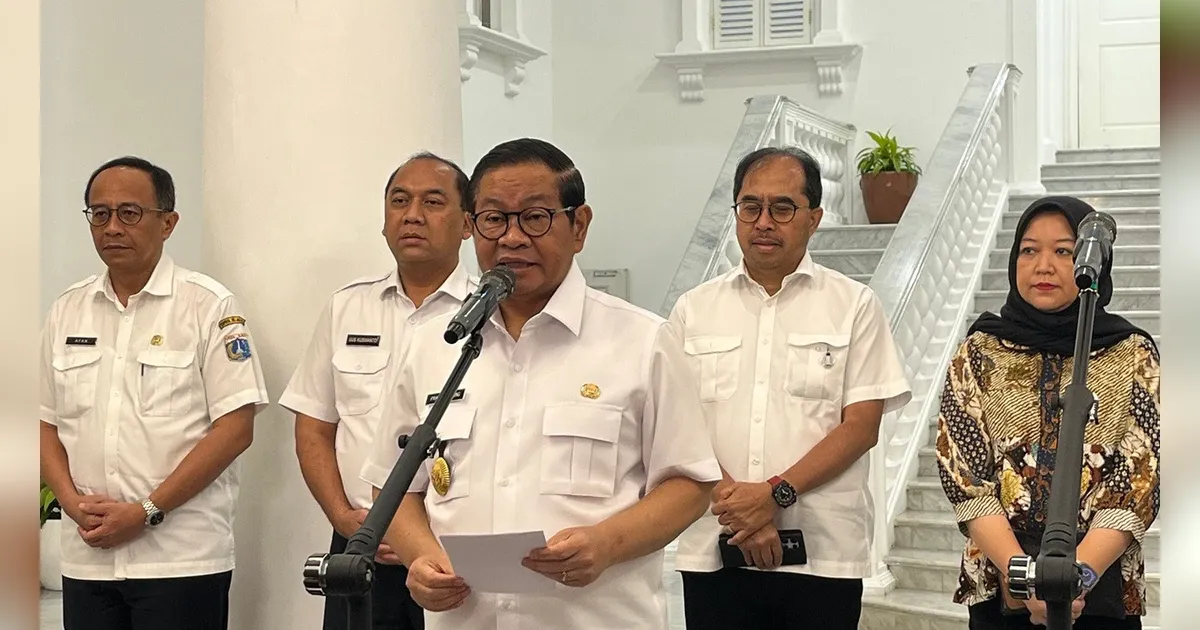 Pramono Tegaskan Larangan